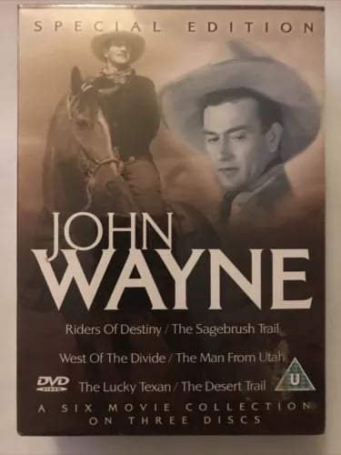 John Wayne Collection Vol. 1 - 6 Film DVD Box Set (Region 2)