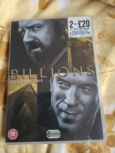 Billions: Sæson 1 (DVD) Region 2