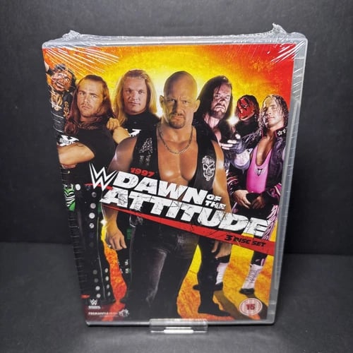 WWE 1997 Dawn of the Attitude DVD WWF WCW AEW NWA TNA Wrestling