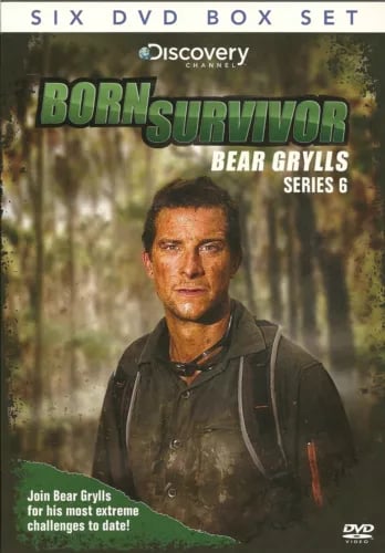 BORN SURVIVOR BEAR GRYLLS SERIES 6 - SIX DVD BOX SET Region 2 Brand New