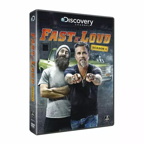Fast n' Loud Komplett Sesong Fire (5 DVD Boxset) Discovery Channel Region 2 Fast n' Loud Komplett Sesong Fire (5 DVD Boxset) Discovery Channel Region 2