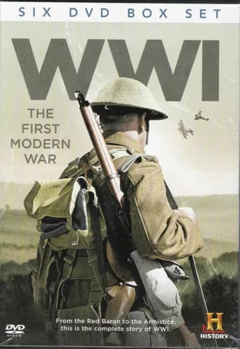 WWI The First Modern War 6 DVD Set Complete Story of WW1 Red Baron to Armistice Region 2 Brand New