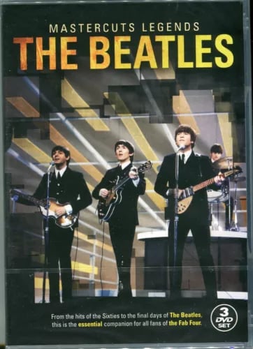 Mastercuts Legends The Beatles Three DVD Set Region 2 Brand New