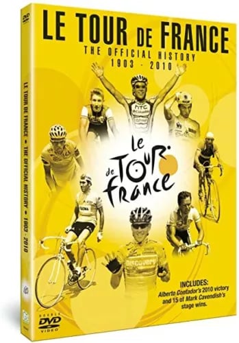 LE TOUR DE FRANCE THE OFFICIAL HISTORY 1903 - 2010 - 2 DVD BOX SET Region 2 Brand New