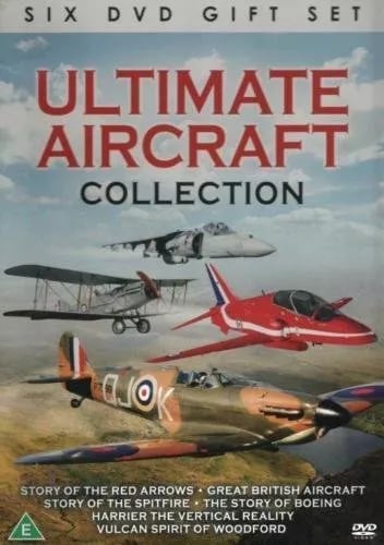 Ultimate Aircraft Collection: 6 DVD Lahjapakkaus – Red Arrows, Spitfire, Avro Vulcan