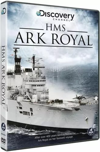 HMS Ark Royal: Royal Navy Discovery Channel Dokumentti 4 DVD HMS Ark Royal: Royal Navy Discovery Channel Dokumentti 4 DVD