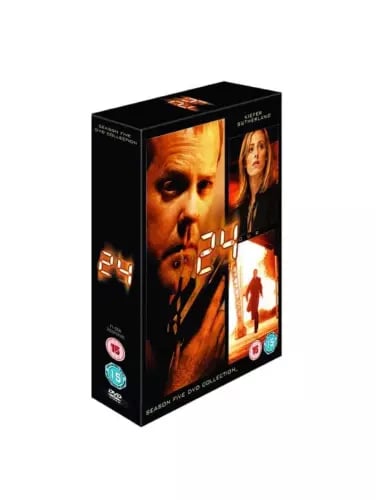24: Kausi 5 Box Set [DVD] (2006) - 7 levyä
