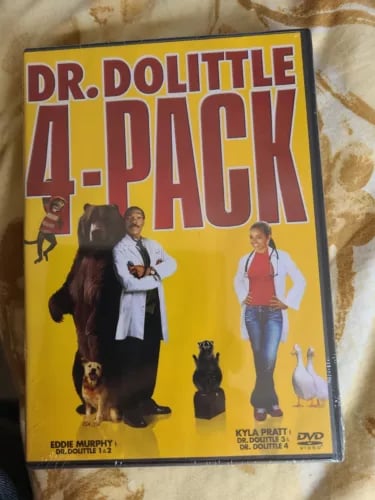 DR.DOLITTLE 4-PACK IMPORT REGION 2 ENGLISH Brand New DR.DOLITTLE 4-PACK IMPORT REGION 2 ENGLISH Brand New