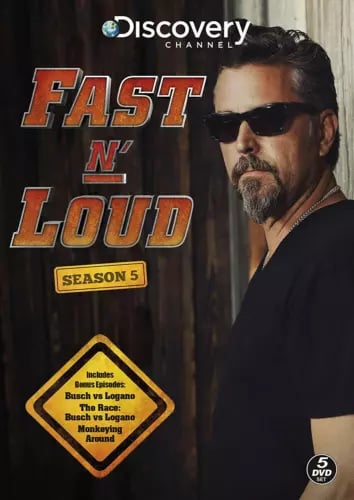 Fast N' Loud Komplett Sesong 5 + Bonusavsnitt - 5 DVD-sett