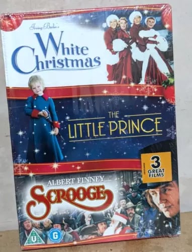 Julekollektion: White Christmas, Little Prince, Scrooge - 3 DVD Box Set