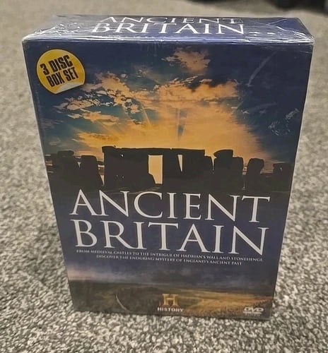 Ancient Britain 3 Disc DVD Boxset - Stonehenge / Hadrian's Wall / Lost Castles Region 2 Brand New