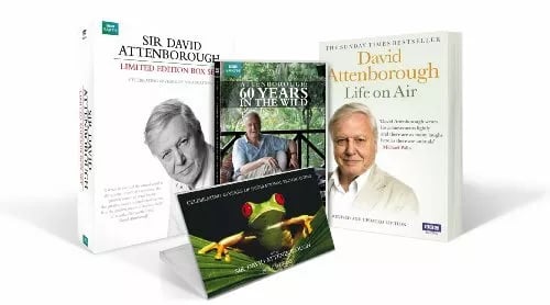 Attenborough: 60 Years in the Wild - Limited Edition Presentbox (DVD) Attenborough: 60 Years in the Wild - Limited Edition Presentbox (DVD)