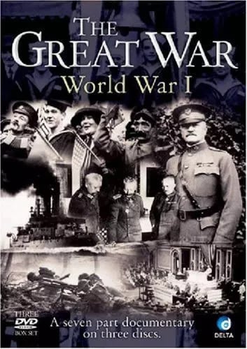 The Great War 1914-1918 - 7 Deles Dokumentar (3 DVD Box) (Region 2)