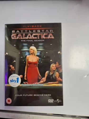 Battlestar Galactica: The Final Season DVD (2009) Edward James cert 15, Region 2 Brand New