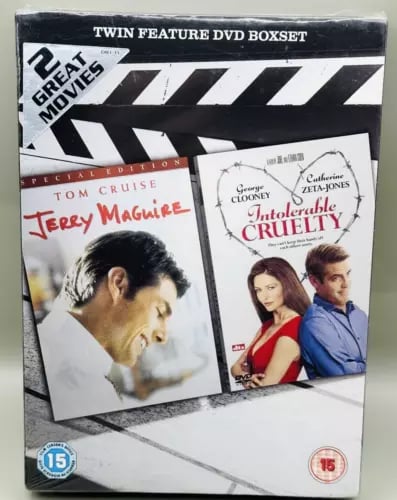 Jerry Maguire/Intolerable Cruelty DVD Region 2 Brand New