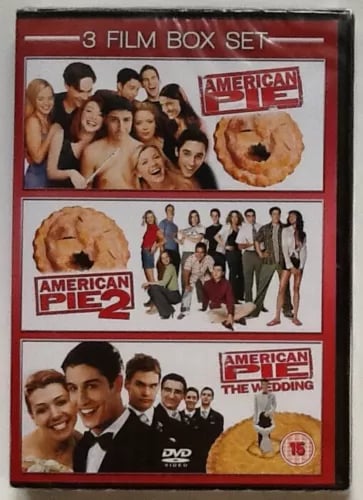 American Pie/American Pie 2/American Pie: The Wedding (DVD) (--) Region 2 Brand New