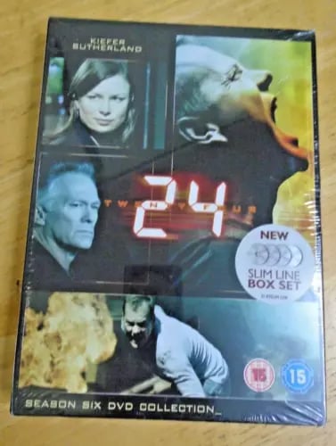 24: Season 6 - 6-Disc DVD Box Set - Region 2 - Brand New