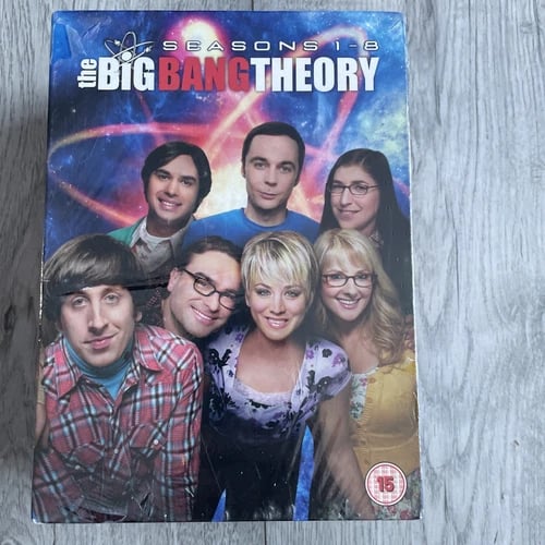 The Big Bang Theory - Seasons 1-8 TV Series 1 to 8 DVD Box Set 2015 15+ - Region 2 Brand New