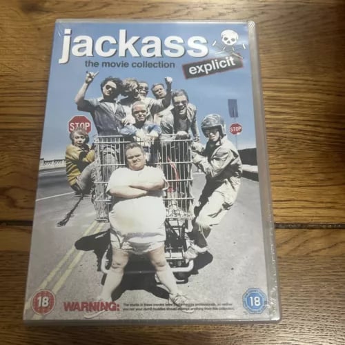 Jackass 1-3 Movie Collection (Box-Set) (DVD, 2011) Region 2 Brand New