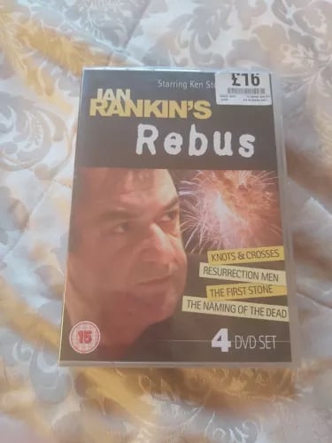 DVD Box Set Ian Rankin's Rebus 4 DVDS Region 2 Brand New