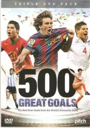 500 Great Goals DVD Sports (2012) Region 2 Brand New 500 Great Goals DVD Sports (2012) Region 2 Brand New