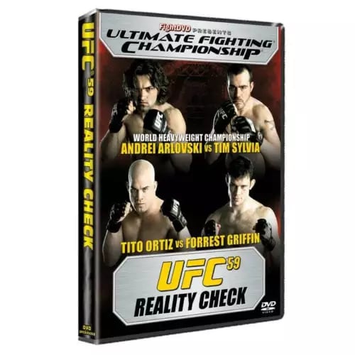 UFC 59 - Reality Check (DVD) Region 2 Brand New