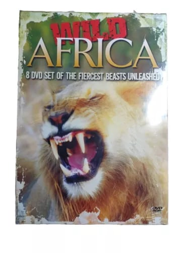 Wild Africa: The Fiercest Beasts Unleashed – 8 levyn DVD-boksipaketti Wild Africa: The Fiercest Beasts Unleashed – 8 levyn DVD-boksipaketti