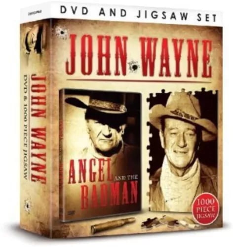 John Wayne DVD & Palapelipaketti: Angel & The Badman John Wayne DVD & Palapelipaketti: Angel & The Badman