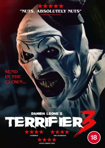 Terrifier 3 (2024) [DVD / Normal] Region 2 Brand New