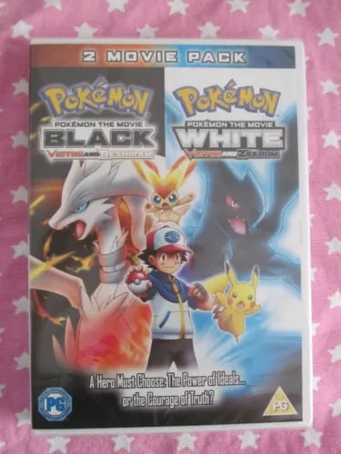 Pokémon Elokuva: Musta & Valkoinen – 2 elokuvan paketti (DVD)