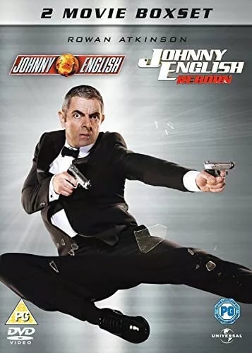 Johnny English /Johnny English Reborn (Double Pack) Rowan Atkinson 2012 DVD Region 2 Brand New