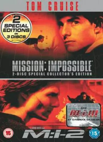 Mission: Impossible 1 & 2 Tom Cruise [DVD]