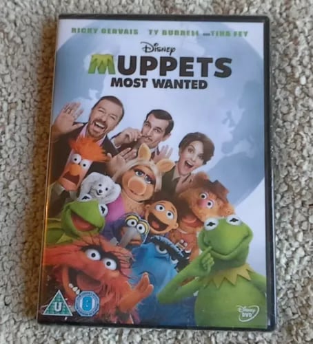 Muppets Most Wanted DVD (2014) Region 2 Muppets Most Wanted DVD (2014) Region 2