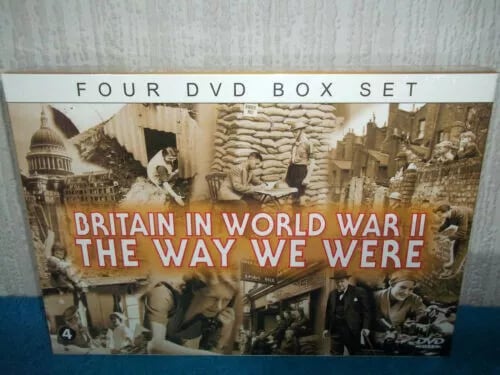 BRITAIN IN WORLD WAR II , 4 DVD SET - HOME FRONT, FIGHTING BACK... - Region 2 Brand New