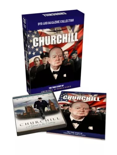 Churchill DVD og Magasinsamling – Sann Historie om Andre Verdenskrig (Region 2) Churchill DVD og Magasinsamling – Sann Historie om Andre Verdenskrig (Region 2)