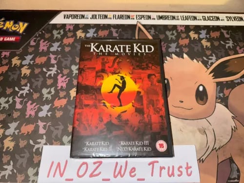 The Karate Kid - 1-4 Movie Collection (DVD, 2012, 4-Disc Box Set) Region 2 Brand New