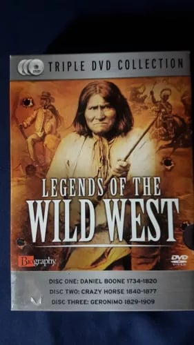 Legender fra Det Vilde Vesten: Daniel Boone - DVD Legender fra Det Vilde Vesten: Daniel Boone - DVD