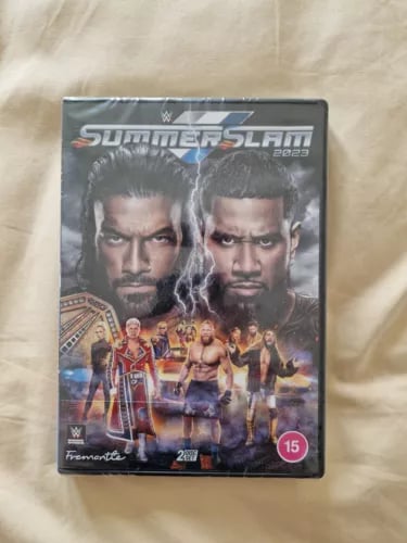 WWE - SummerSlam 2023 (DVD) Pal Stock Region 2 Brand New