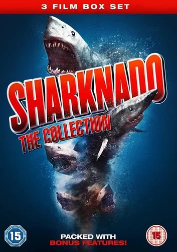 Sharknado Collection 1-3 Boxset (DVD) Tara Reid David Hasselhoff Region 2 Brand New
