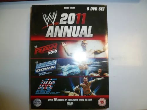WWE 2011 Vuosikerta - 8 levyn setti DVD (2011) WWE 2011 Vuosikerta - 8 levyn setti DVD (2011)