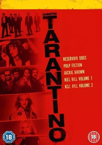 Quentin Tarantino Collection DVD (2015) Harvey Keitel, Tarantino - !!! Region 2 Brand New