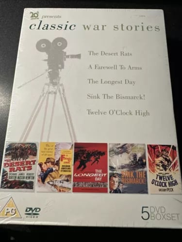 Classic War Stories (DVD, 2005) 5 Disc Boxset In Slipcase Region 2 Brand New Classic War Stories (DVD, 2005) 5 Disc Boxset In Slipcase Region 2 Brand New