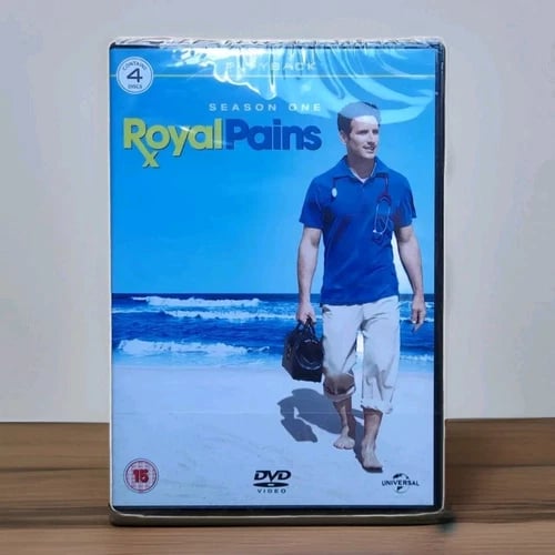 Royal Pains - Komplett Sesong 1 - Komedie/Drama TV-serie - 4 Disker DVD (Region 2) Royal Pains - Komplett Sesong 1 - Komedie/Drama TV-serie - 4 Disker DVD (Region 2)
