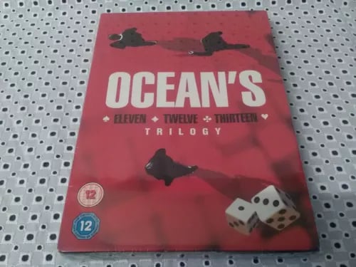 Ocean's Trilogy - Eleven, Twelve & Thirteen DVD Box Set - Region 2 Brand New