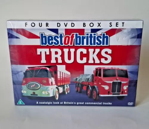 BEST OF BRITISH TRUCKS Transport (Region2) Lorry 4x DVD Box Set Brand New