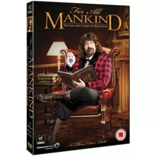 WWE: For All Mankind - The Life And Career Of Mick Foley [DVD] Region 2 Brand New