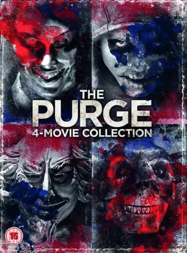 The Purge 4-Movie Collection (DVD) [2018] Region 2 Brand New