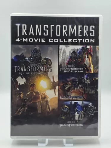 Transformers - 4 filmer samling DVD Transformers - 4 filmer samling DVD