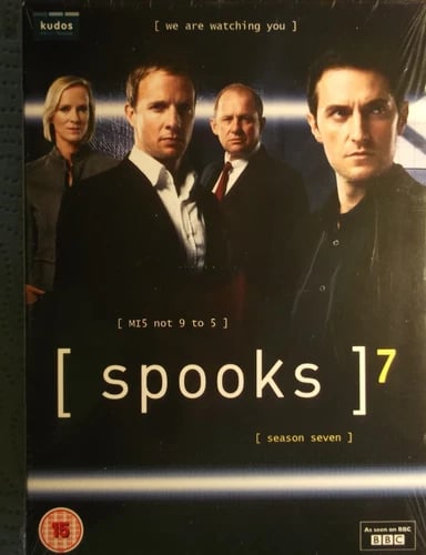 Spooks - Kausi 7 - Kokoelma (DVD, 2009) Alue 2