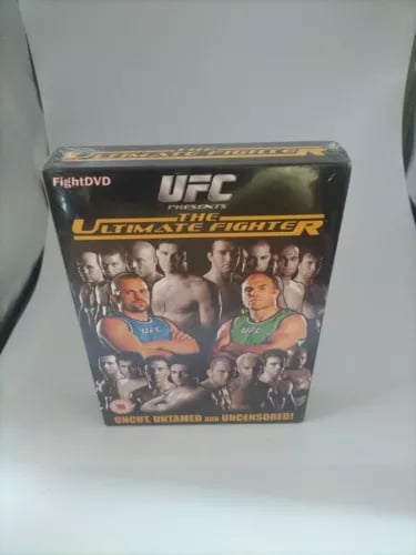 UFC Presents - THE ULTIMATE FIGHTER - (DVD, 2008) Box Set 5 Dvds Region 2 Brand New UFC Presents - THE ULTIMATE FIGHTER - (DVD, 2008) Box Set 5 Dvds Region 2 Brand New
